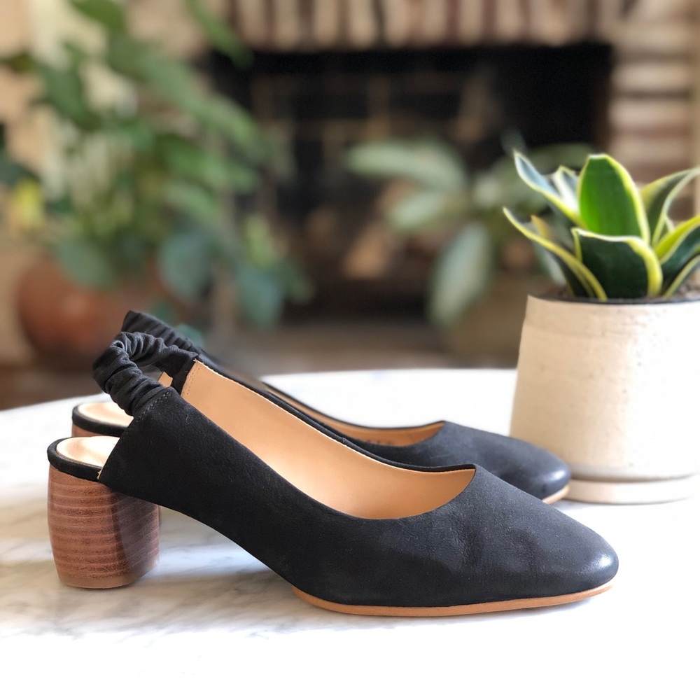 Clarks Grace Allegra Black Nubuck